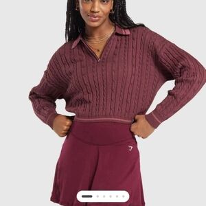 Women's Burgundy Shorts